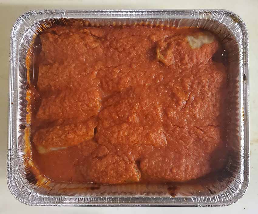 Cabbage Rolls with Tomato Sauce